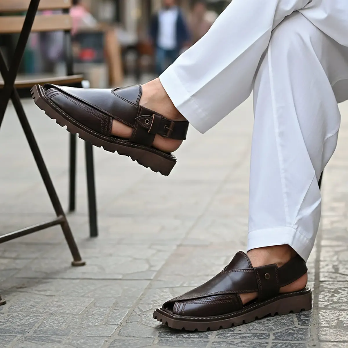 M-Lf-0400199- Leather Peshawari 1
