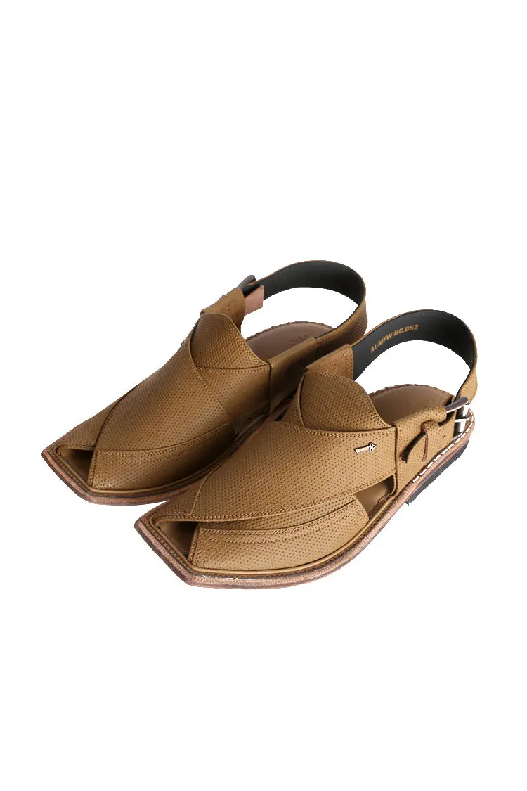 Brown Peshawari Chappal - Mfw-Hc-052 1