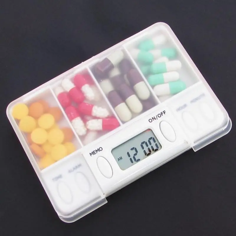 Smart Alarm Small Daily Pill Box Organizer 1