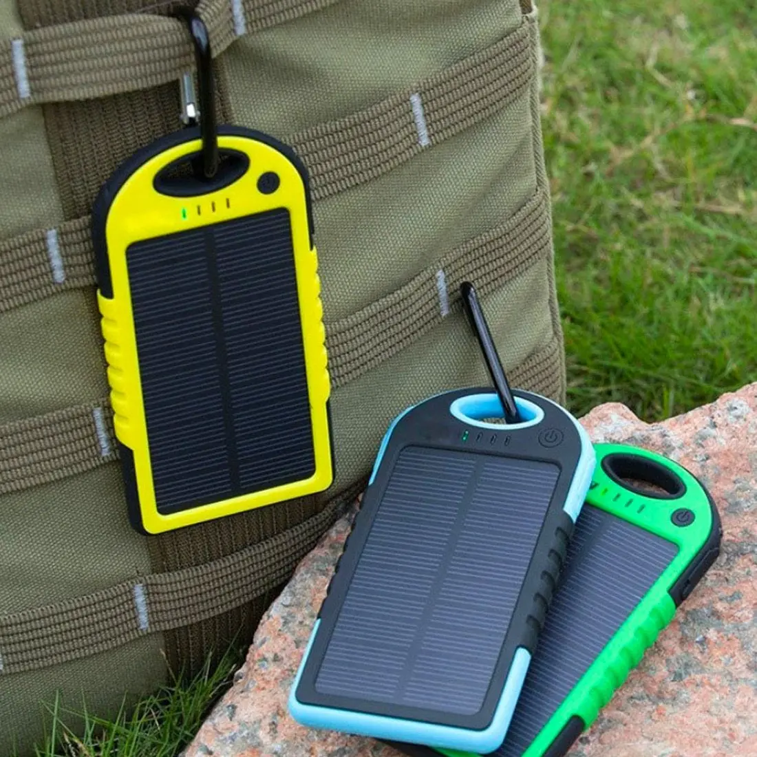 Portable Solar Powered Cell Phone Battery Charger 1