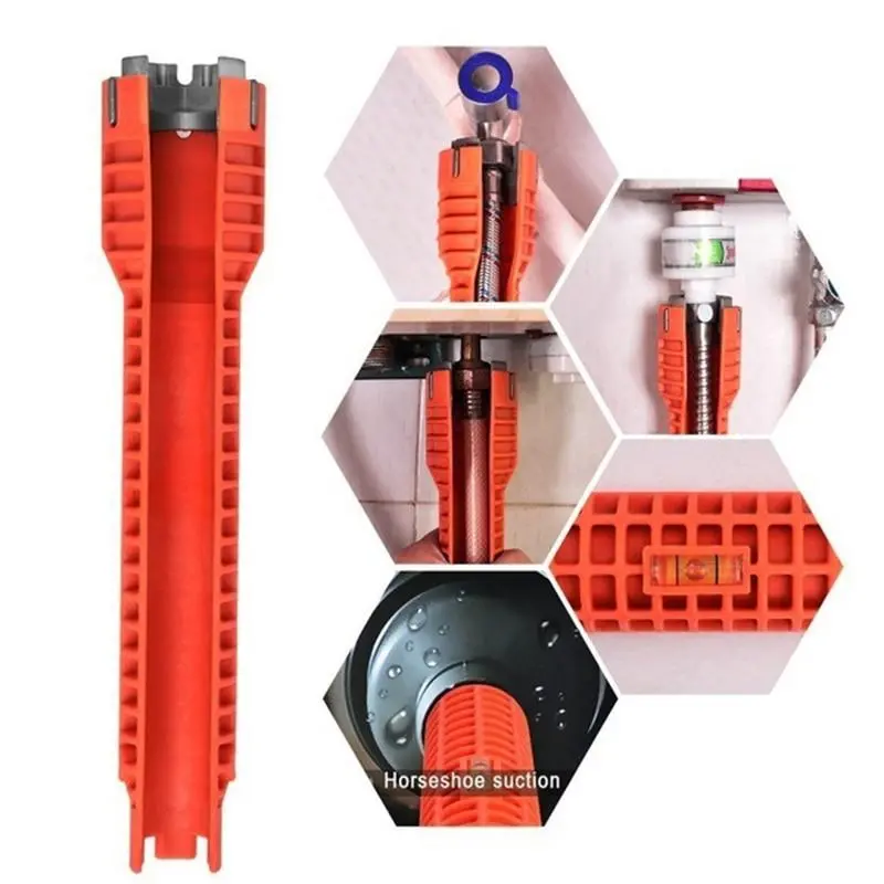 Multifunctional Basin Sink Faucet Wrench 1