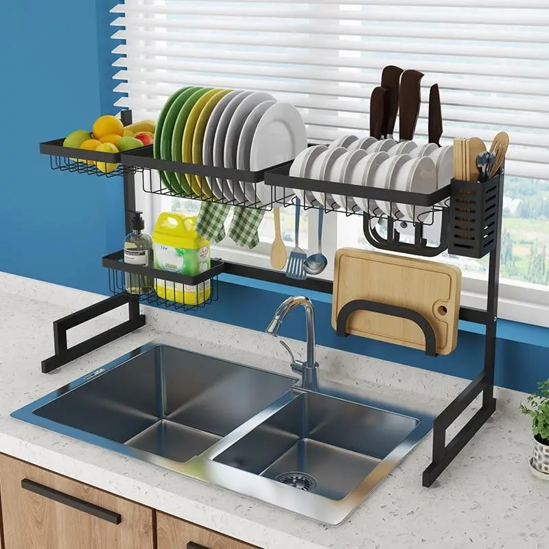 Over Kitchen Sink Dish Drying Rack 1