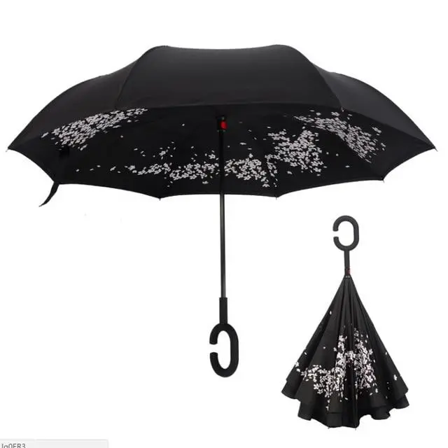 Upside Down Inverted Rain Umbrella 5