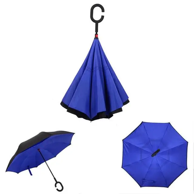 Upside Down Inverted Rain Umbrella 4