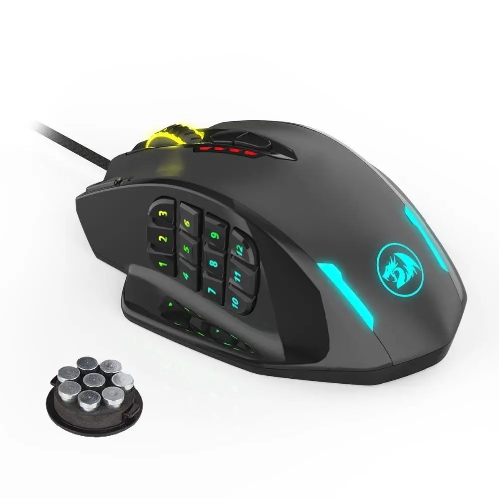 Wired Light Rgb Pc Gaming Mouse With Side Buttons 1