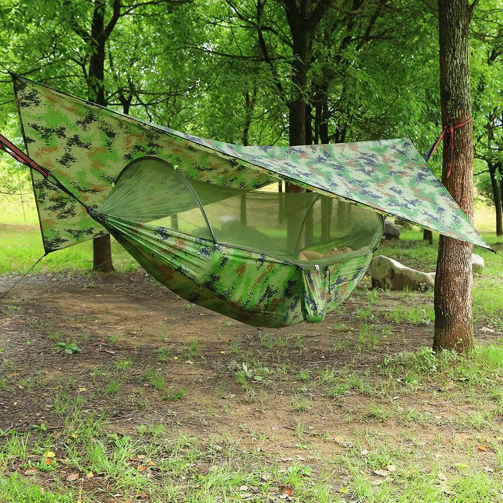 Premium Portable Camping Hammock With Mosquito And Bug Net 3