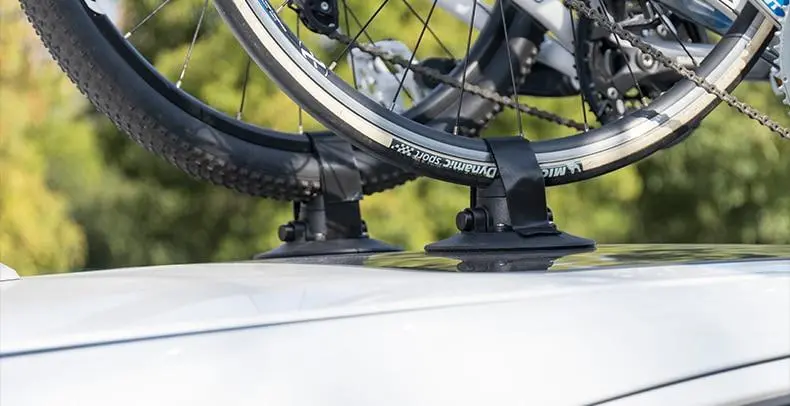 Heavy Duty Car Bicycle Carrier Roof Mounted Holder Rack 4