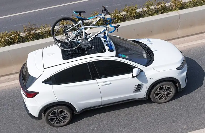 Heavy Duty Car Bicycle Carrier Roof Mounted Holder Rack 6