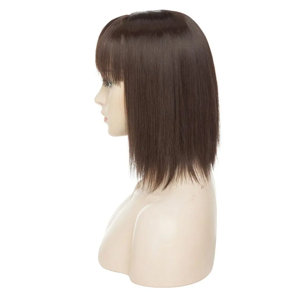 Clip On Hair Topper Pieces Synthetic Wiglet For Women 5