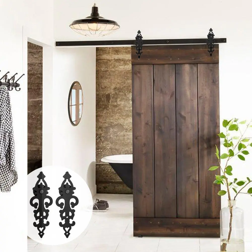 Premium Sliding Barn Door Hardware Kit 1