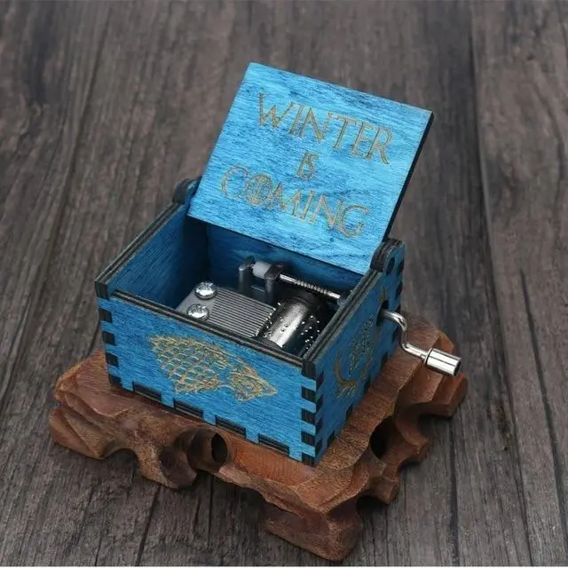 Hand Crank Wind Up Music Box 1