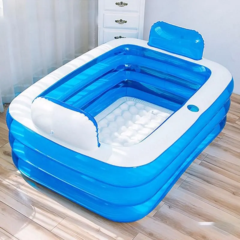 Portable Stand Alone Inflatable Bathtub For Adults 3