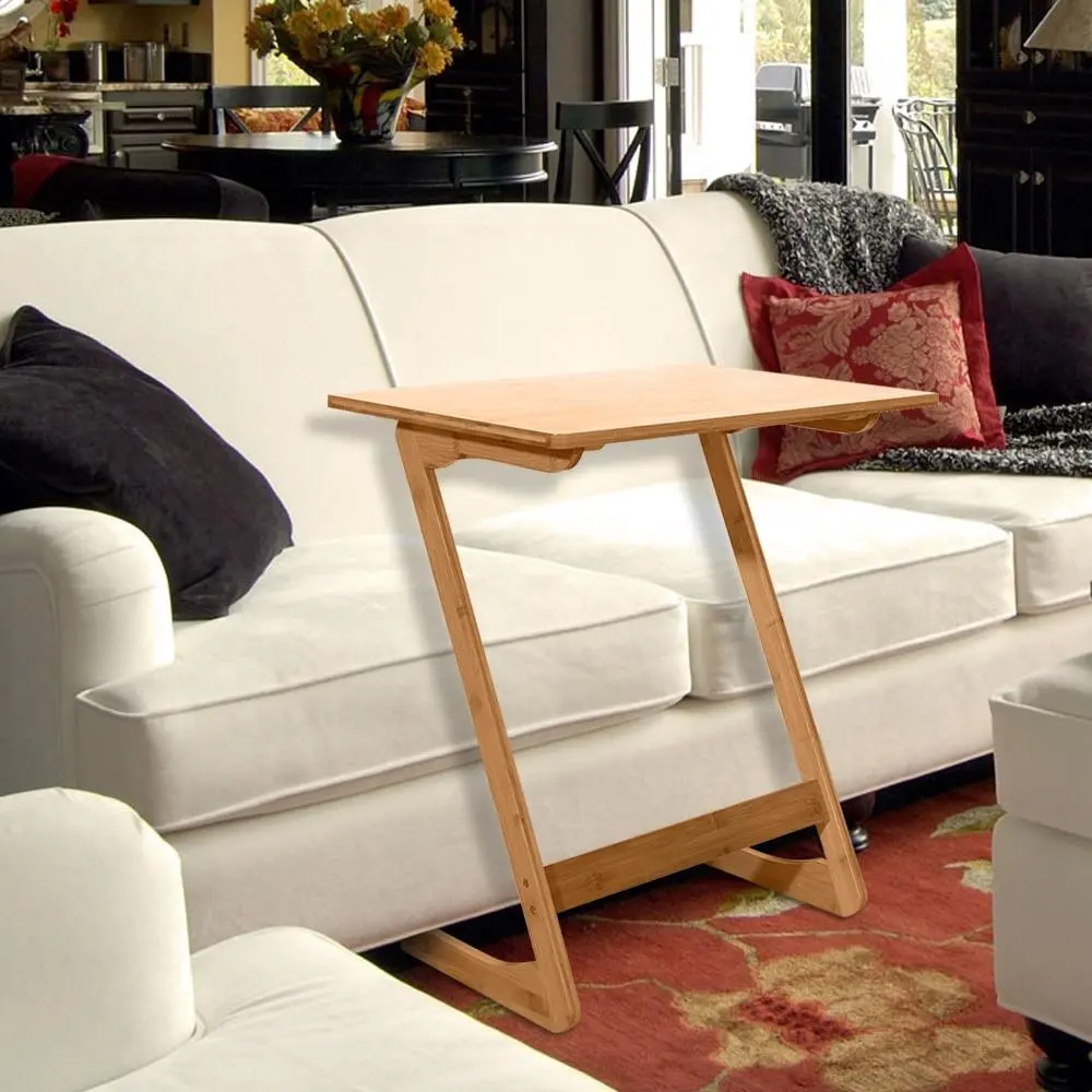 Large Bedside Couch Tv Dinner Standing Tray Table 1