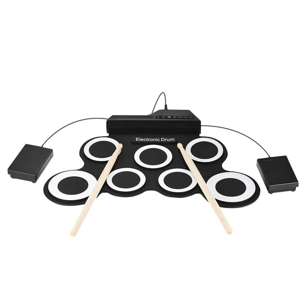 Portable Electric Drum Set Kit 1