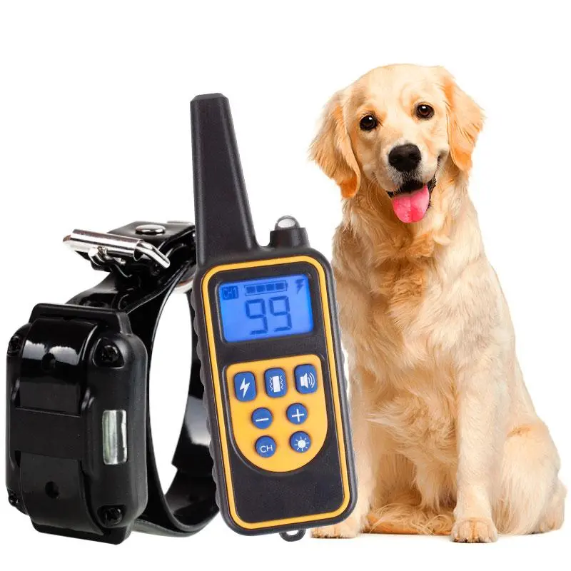 Electric Dog Training Shock Collar With Remote 1