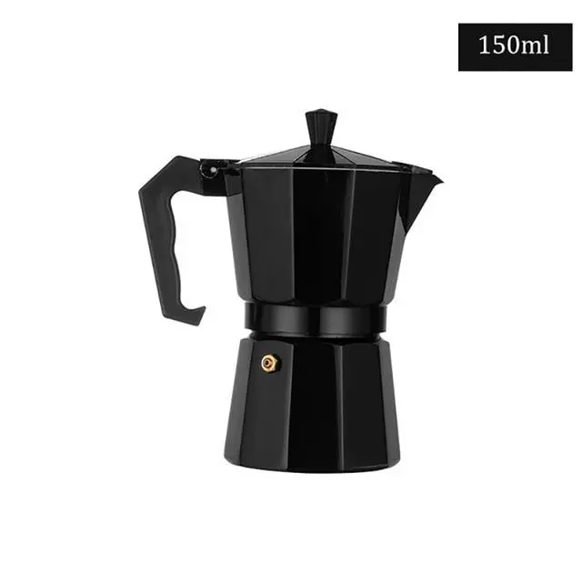 Aluminum Stovetop Moka Coffee Maker Espresso Pot 4