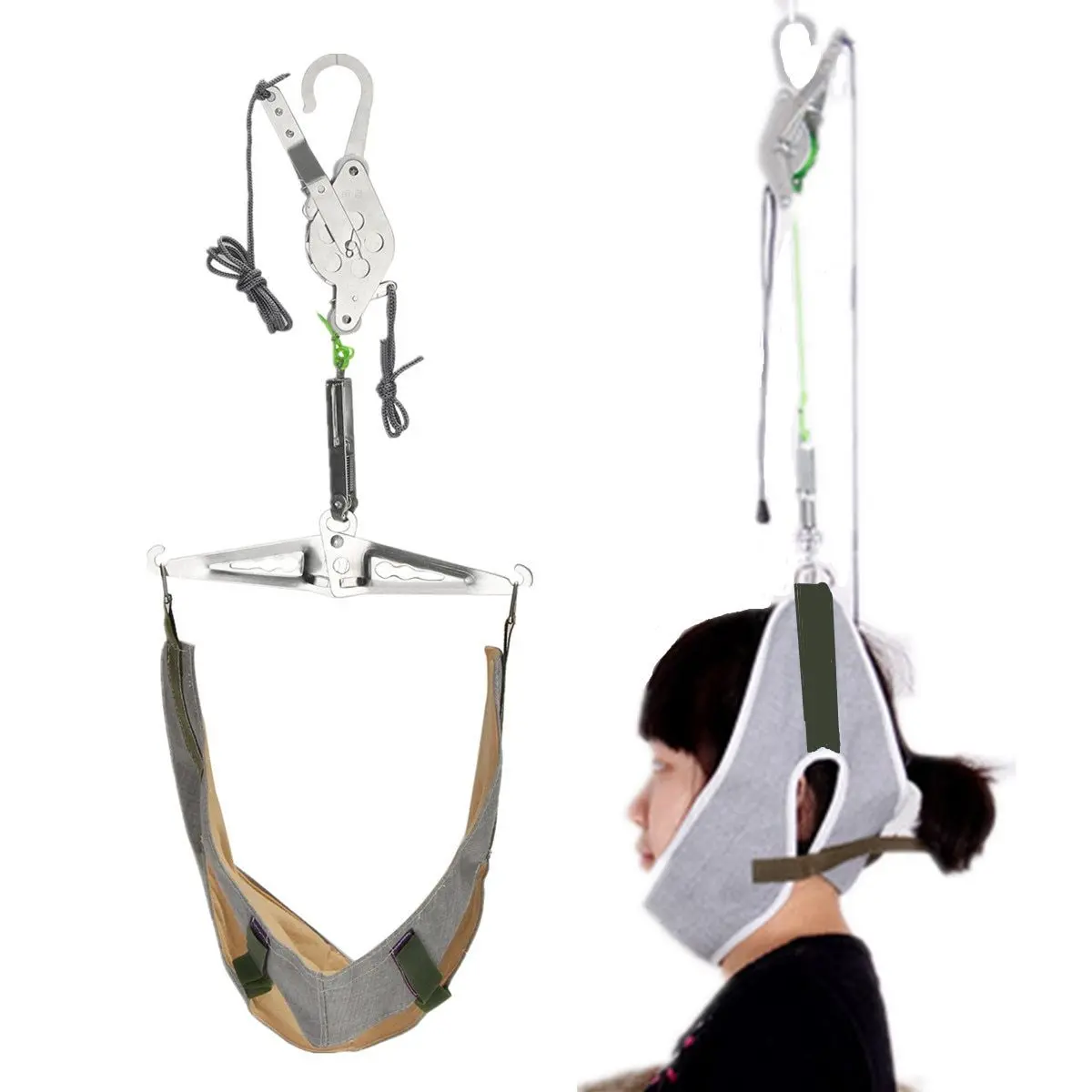Cervical Neck Traction Stretcher Device 1