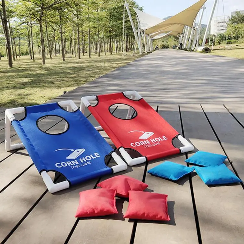 Deluxe Regulation Cornhole Bean Bag Toss Board Set 1