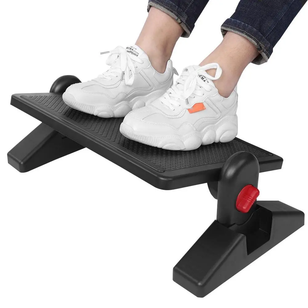 Adjustable Under Desk Office Foot Rest Ergonomic Footstool 1