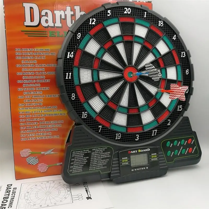 Premium Electronic Standing Soft Tip Dart Board 1