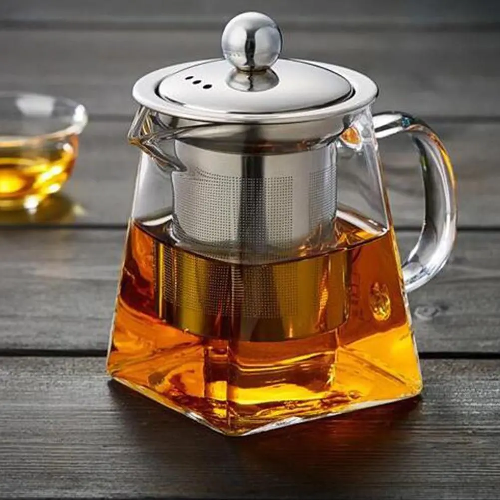Premium Loose Glass Infuser Teapot 1