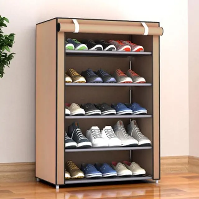 Spacious Shoe Storage Cabinet Organizer Cubby Stackable Rack 3