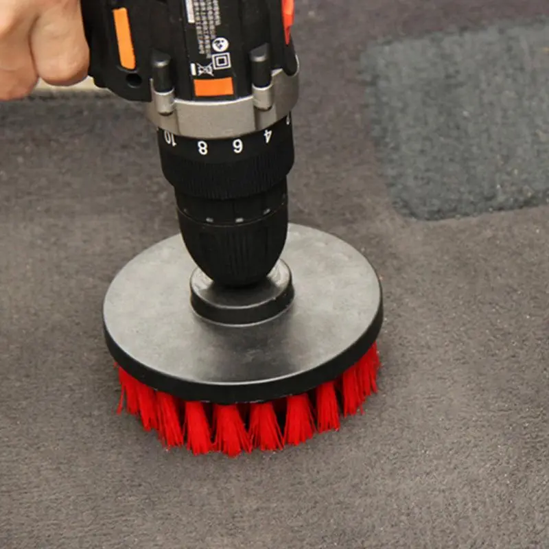 Premium Drill Cleaning Scrub Brush Power Scrubber Attachment Kit 1