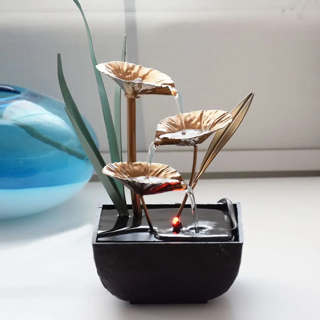 Premium Indoor Tabletop Water Fountain For Desktop 1