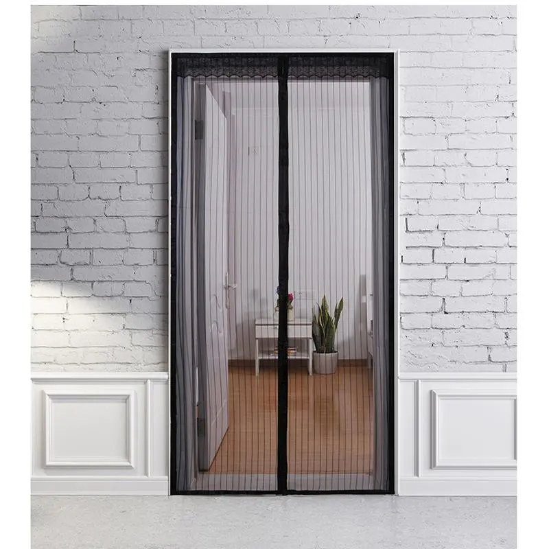 Heavy Duty Magnetic Mesh Screen Doorway Mosquito Net 1
