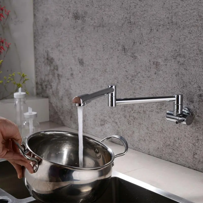 Retractable Kitchen Stove Pot Filler Faucet 1