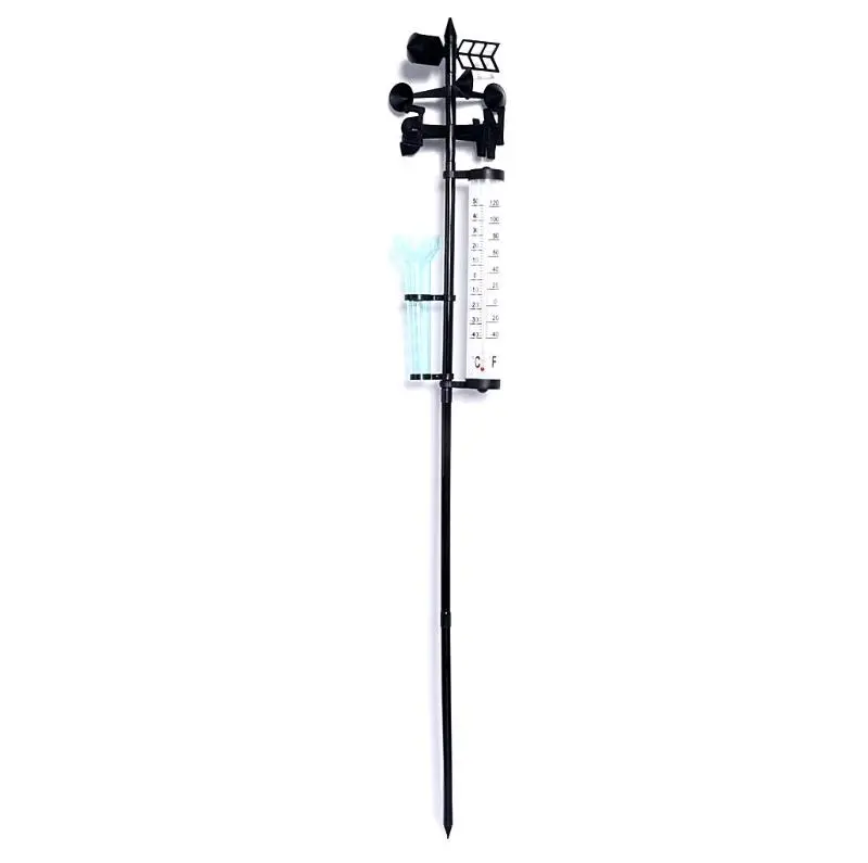 All In One Decorative Garden Rain Gauge Weather Instrument 1