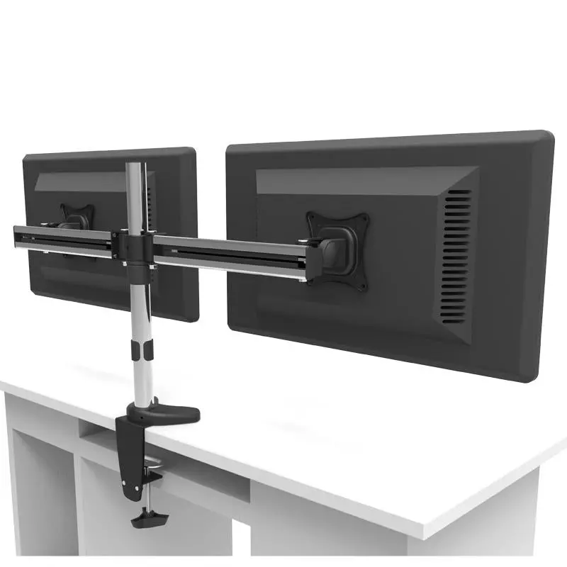 Heavy Duty Dual Computer Monitor Arm Stand For Desk 1