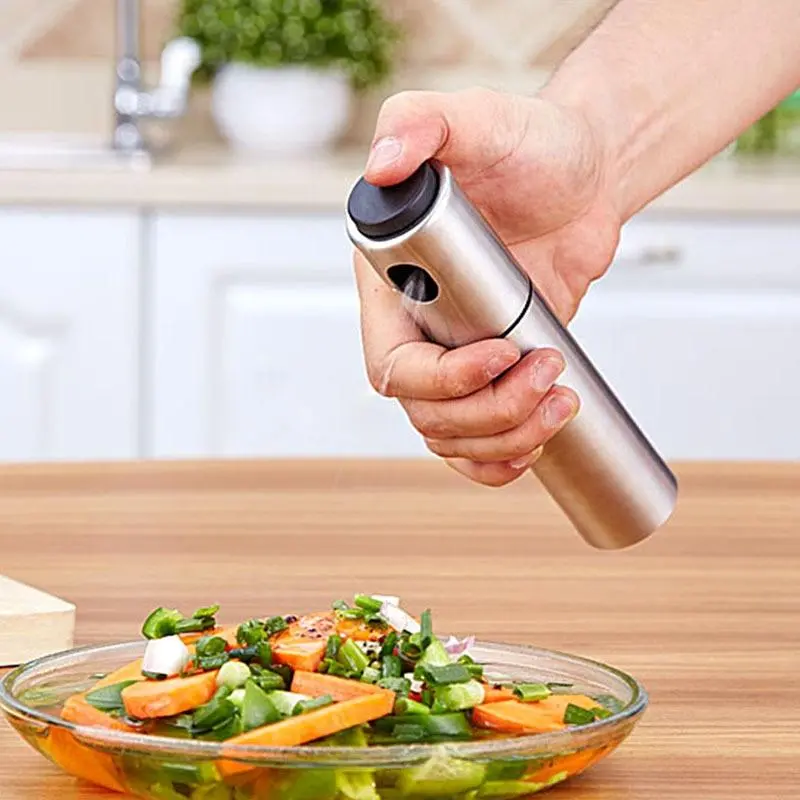 Cooking Oil Sprayer Bottle Stainless Steel 1