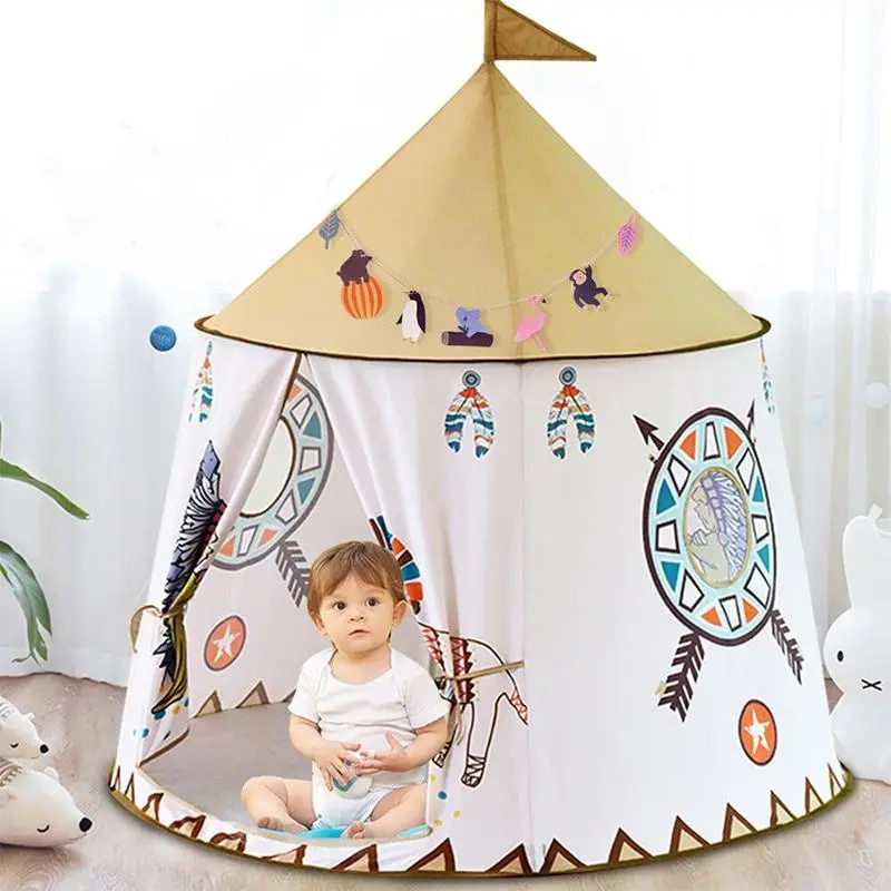 Kids Pop Up Indoor Play Tent Castle House 1