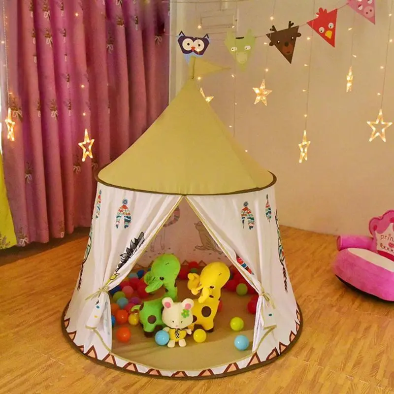 Kids Pop Up Indoor Play Tent Castle House 2