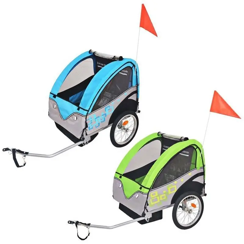 Heavy Duty Kids Bike Trailer Wagon Cart 2
