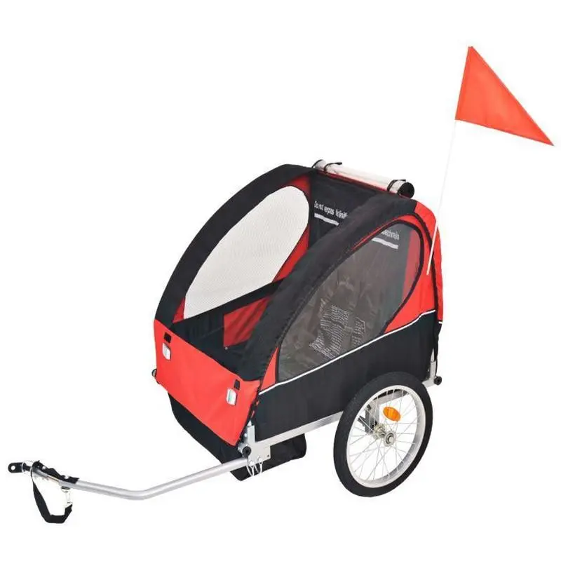 Heavy Duty Kids Bike Trailer Wagon Cart 1