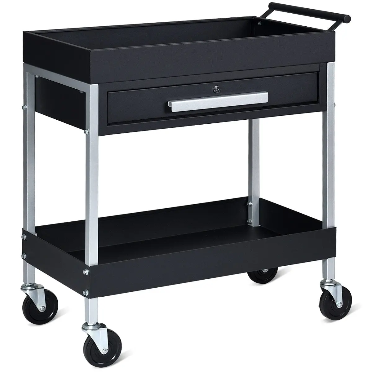 Heavy Duty Rolling Mobile Utility Tool Box Cart 1