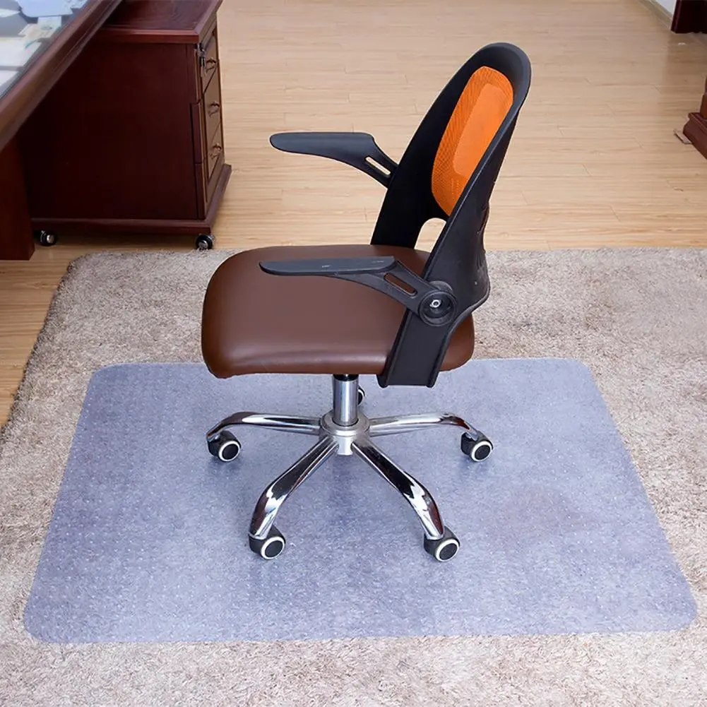 Transparent Office Rolling Computer Desk Chair Mat 1