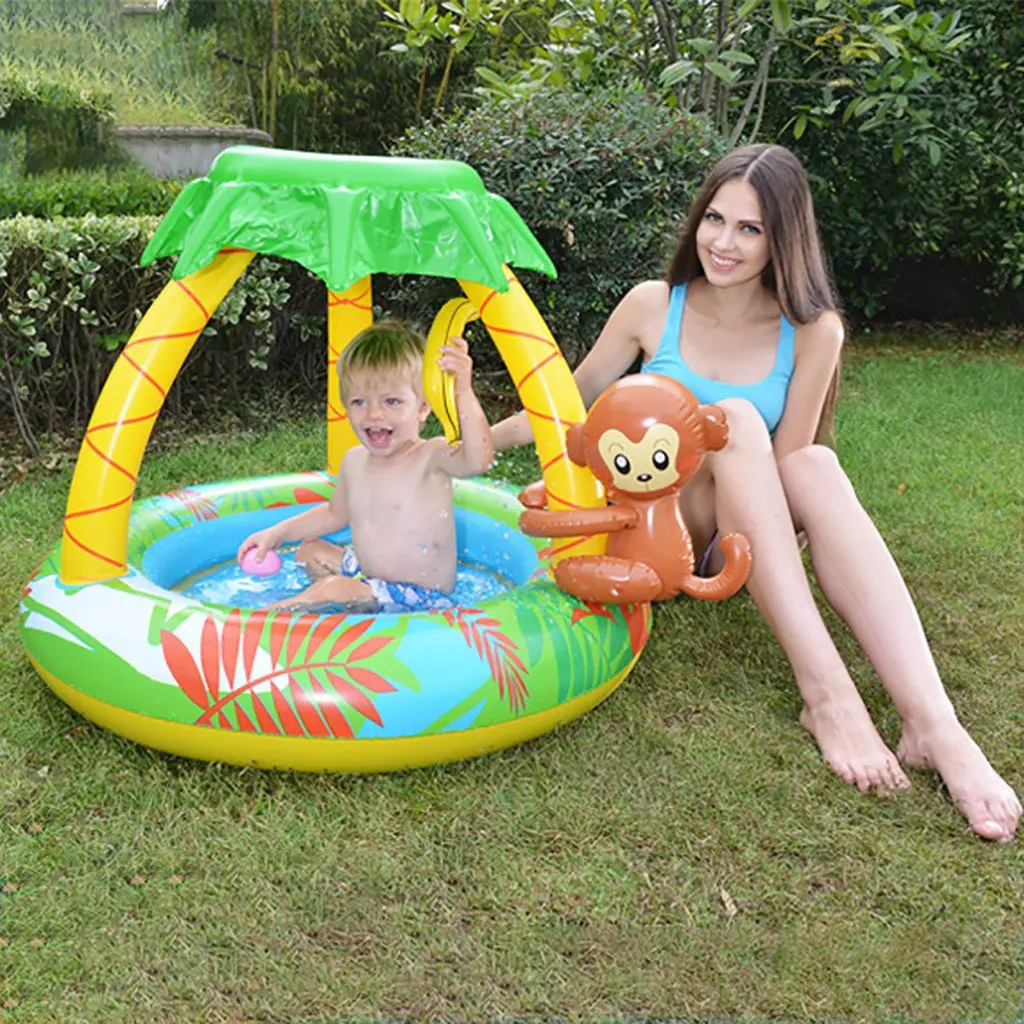 Premium Inflatable Plastic Baby Swimming Pool 1
