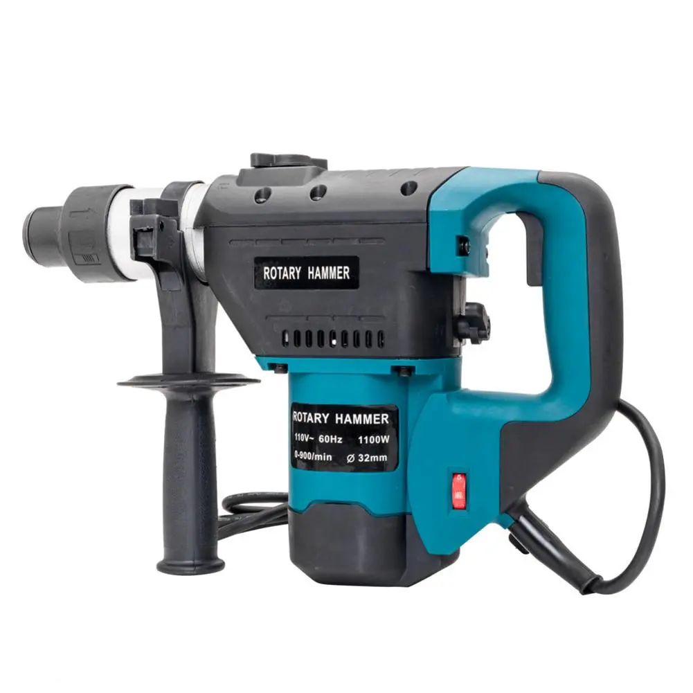 Heavy Duty Electric Rotary Hammer Drill 1100W 1