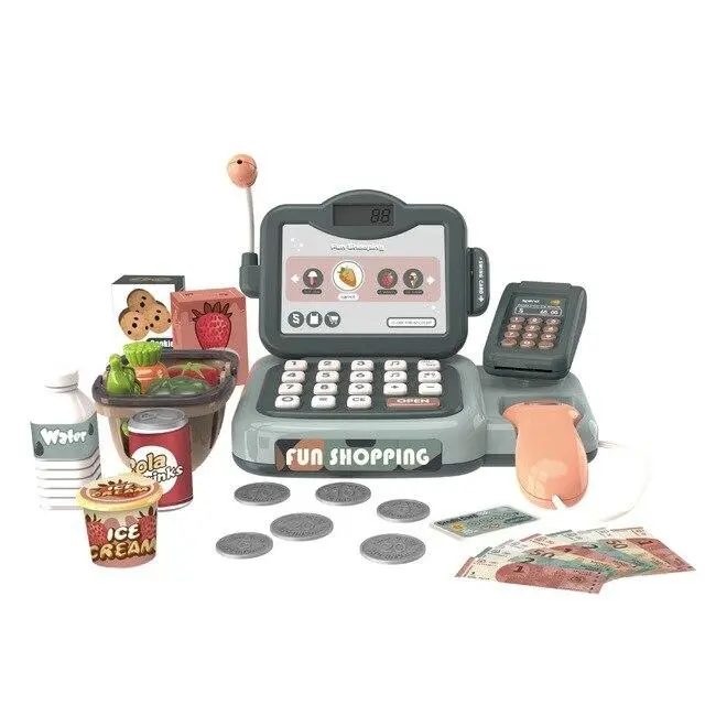 Smart Kids Cash Register Play Toy With Scanner 1