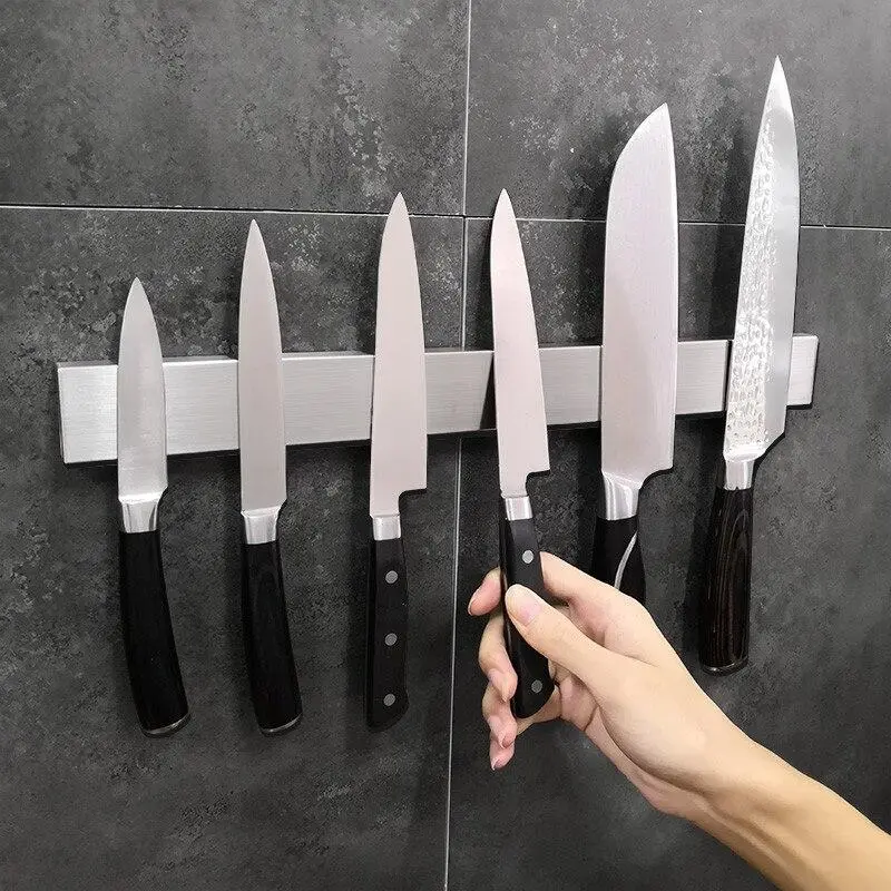 Premium Magnetic Kitchen Knife Holder Strip 1
