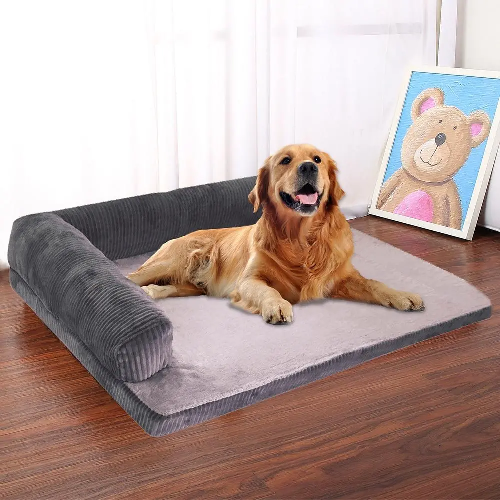 Large Spacious Modern Washable Tough Dog Bed 1