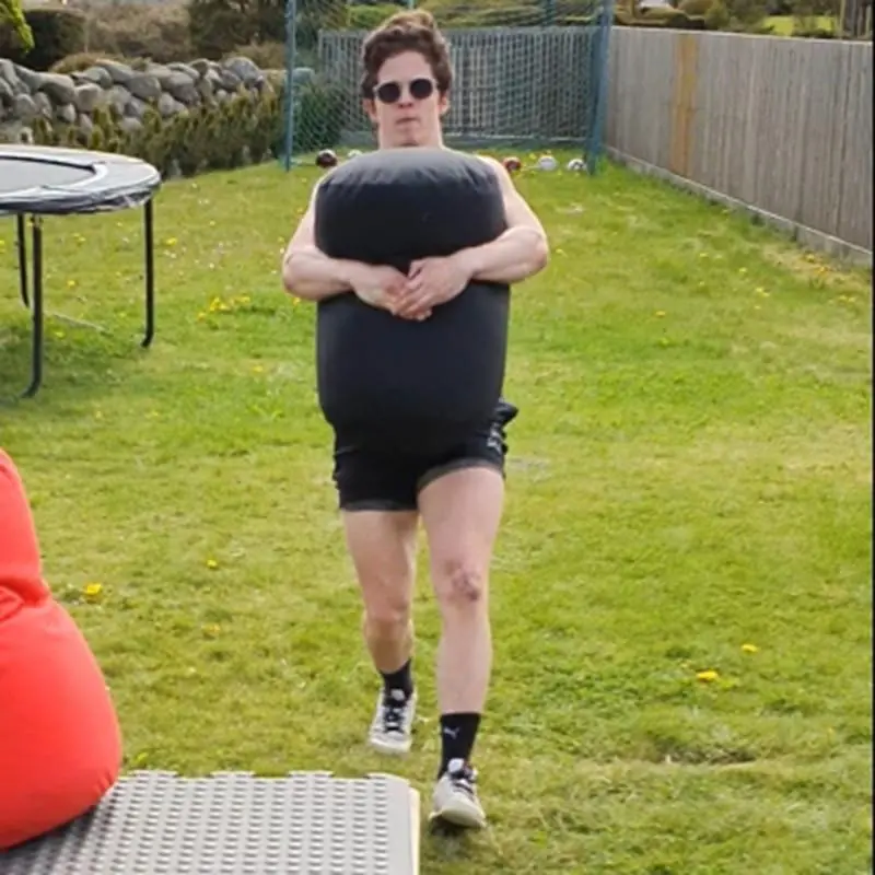 Weighted Training Strongman Workout Sandbag 6