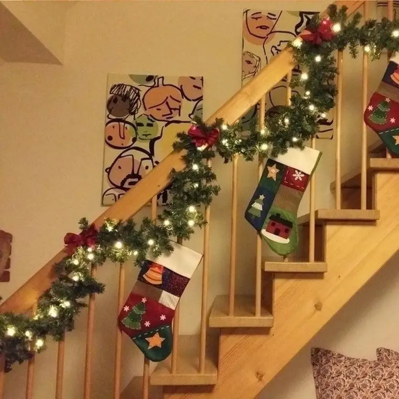 Premium Outdoor Christmas Decoration Garland 8 Ft 5