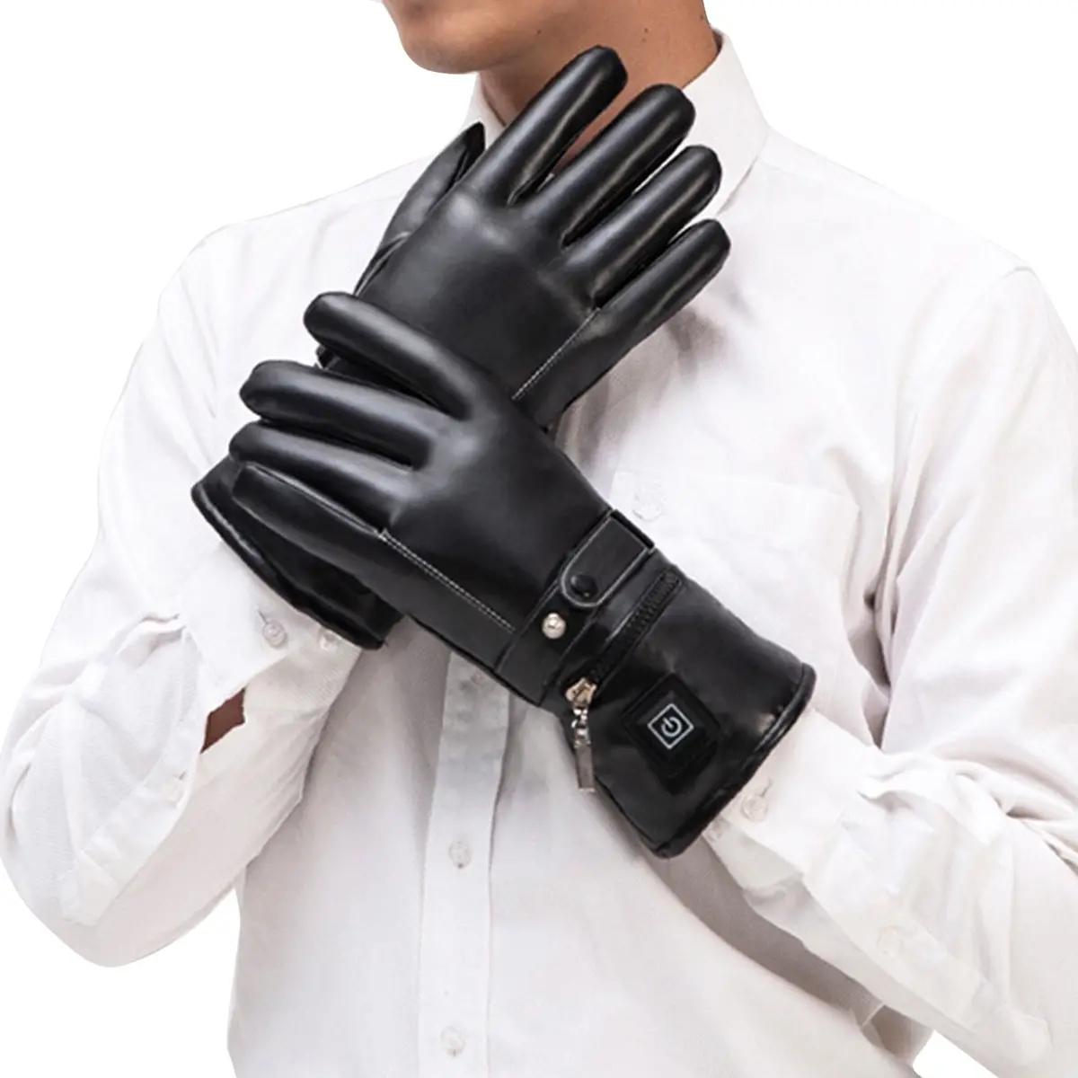 Electric Rechargeable Battery Heated Unisex Warming Gloves 1