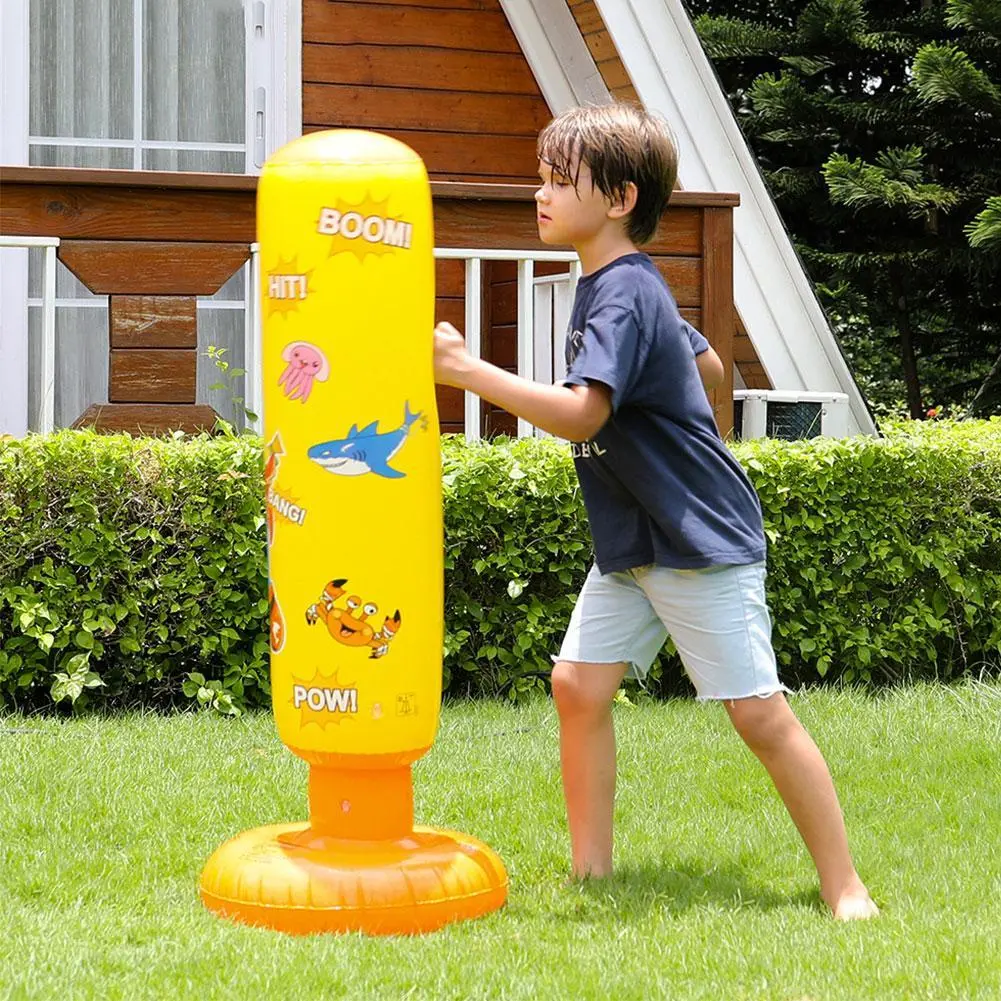 Kids Heavy Duty Standing Inflatable Punching Bag 2