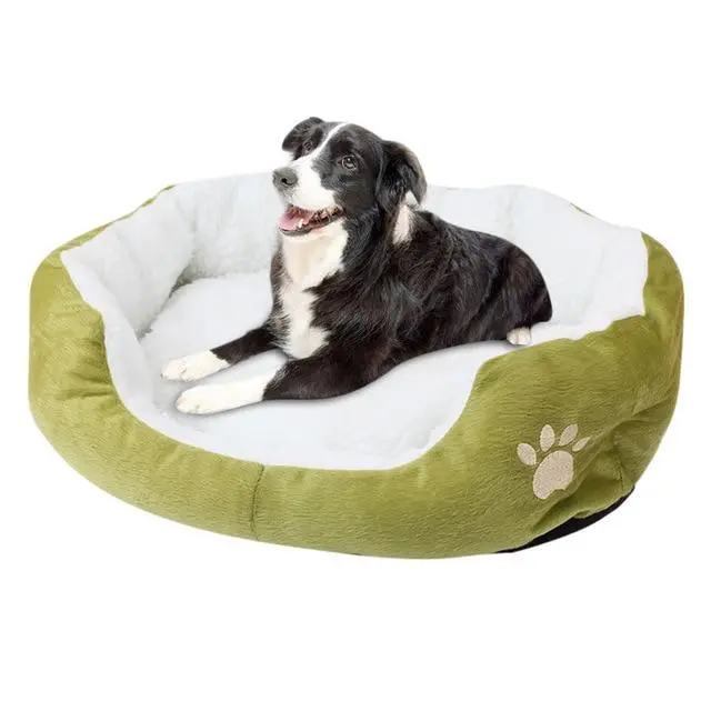 Small Comfy Washable Round Dog Bed 4