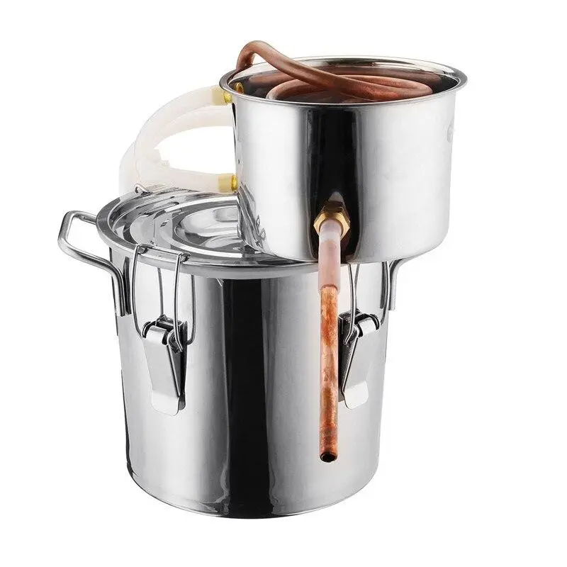 Ultimate Moonshine Alcohol Copper Distiller Still Kit 6L 1